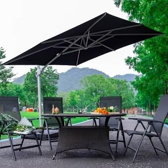 hanging patio umbrella