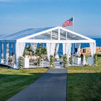 clear top tent
