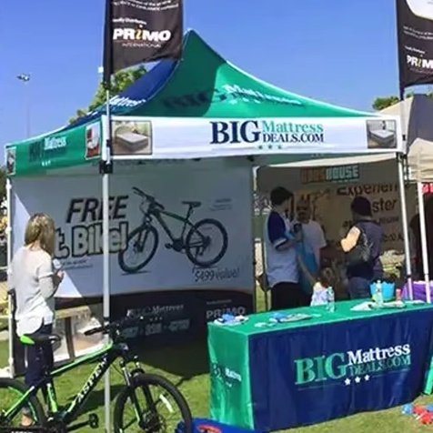 trade show canopy tent