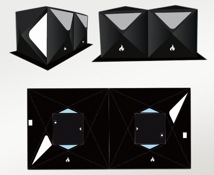 Custom Your Ice Fishing Tent Shape as You Want