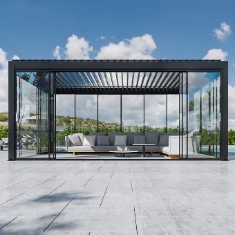 Freestanding Aluminum Pergola