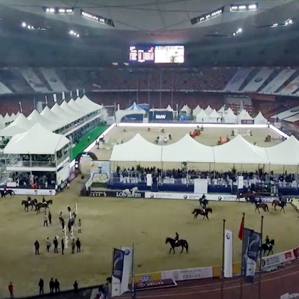 Horse Stadium Tent