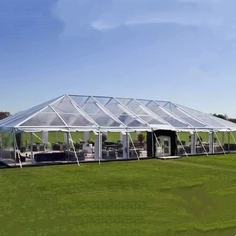 Clear Sailcloth Tent