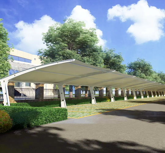 Foerstine Cantilevered parking shelter