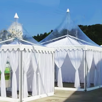 Pagoda Clear Top Tent