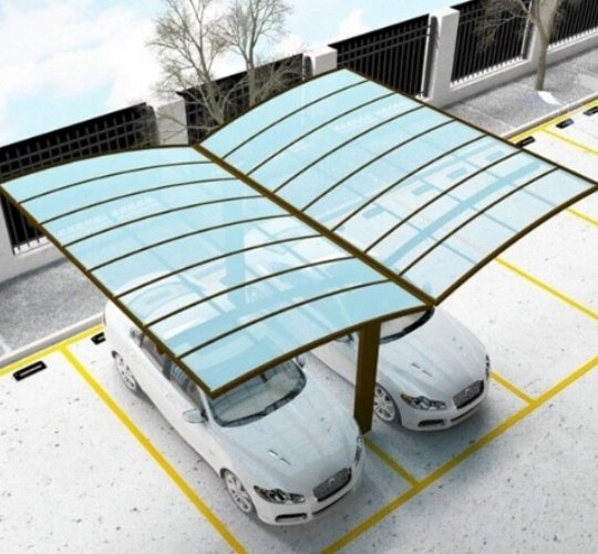 Foerstine Transparent parking shelter