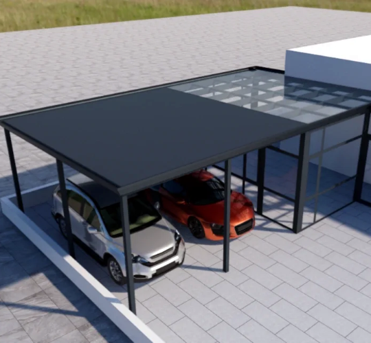 Foerstine Aluminum alloy parking shed