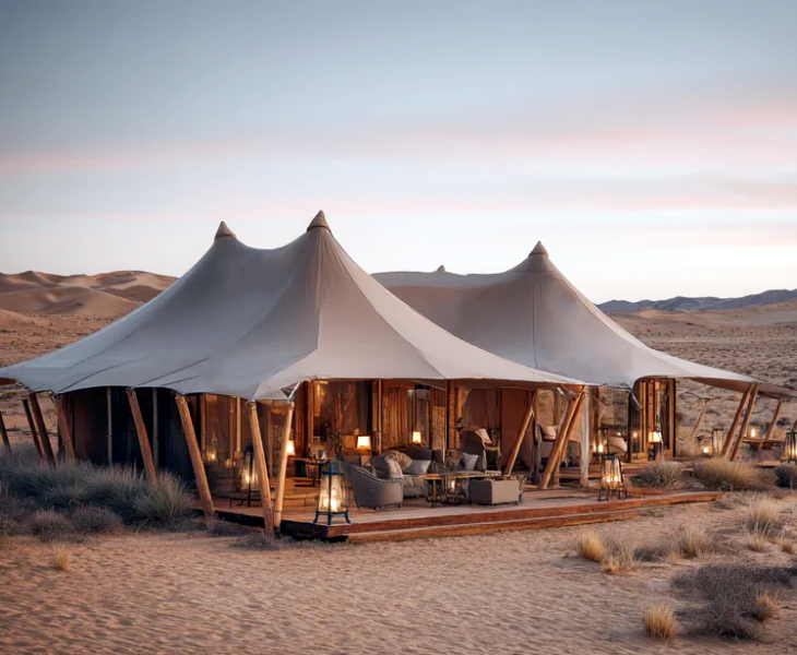 Resort Tent - Durable Materials for All-Weather Performance