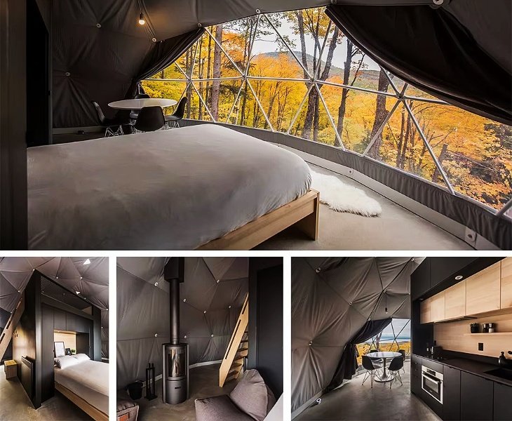 Resort Tent - Comfortable Interiors Designed for Guest Satisfaction