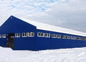 warehouse tent color