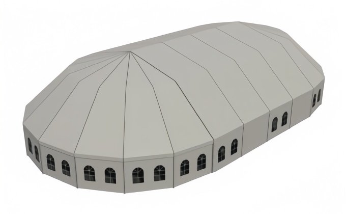 Multi Shape Warehouse Tent