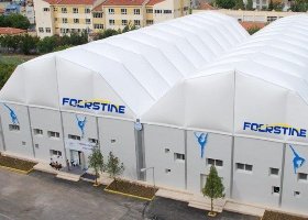 warehouse tent logo