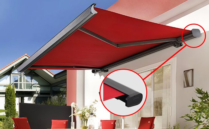 Foerstine Full-Cassette Electric Awning
