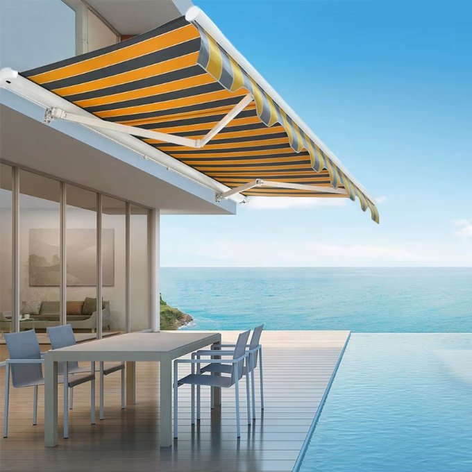 resort electric awning