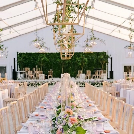 A-Frame Event Tent-interior