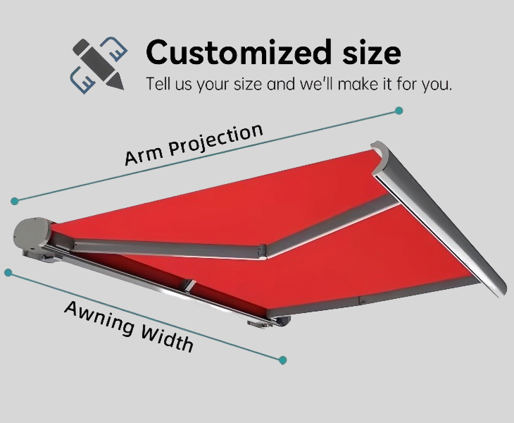 Electric Awning Dimensions
