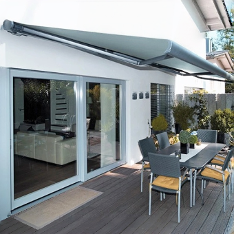 Semi Cassette Electric Awning