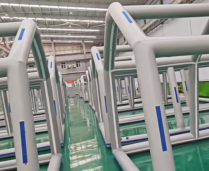 Semi-Automatic Inflatable Tent factory