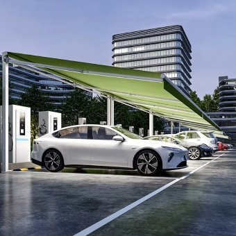 Retractable Carport Awning