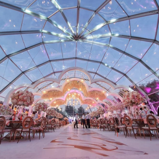 Igloo Event Tent-interior