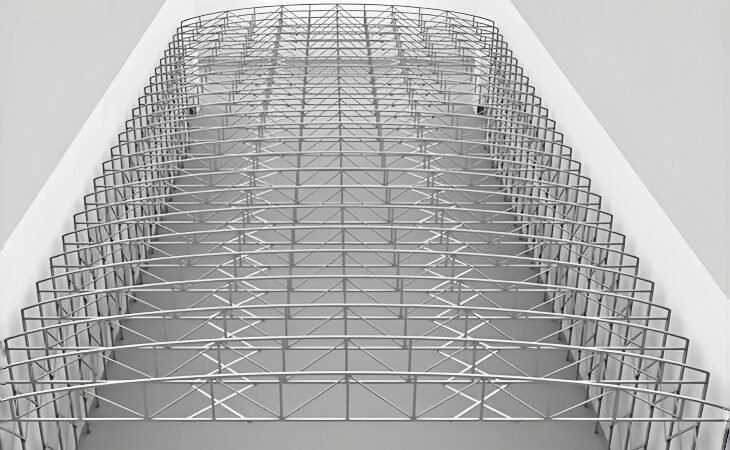 aluminum frame for push-pull tent