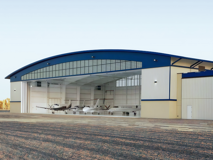 stable airplane hangars