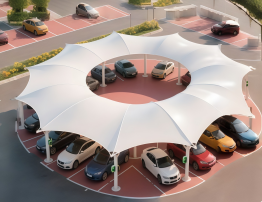 Round Parking Shed Manufacturer