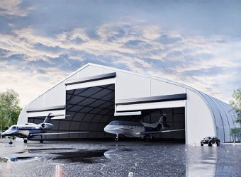 Aluminum Airplane Hangar