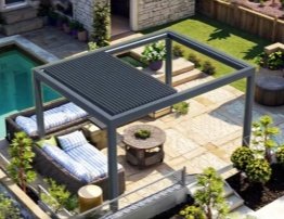 Aluminum Pergola Garden