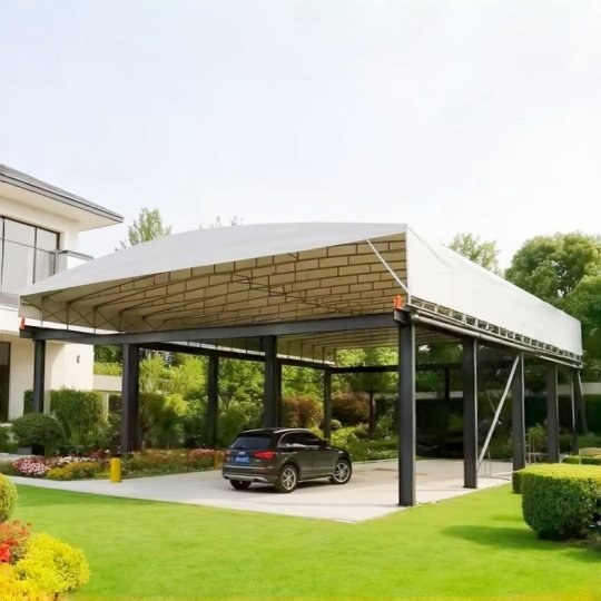 Push-pull Garage Tent