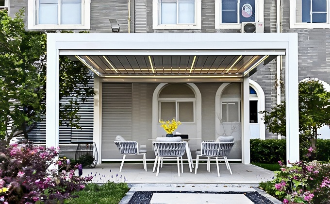 12 x 14 aluminum pergola