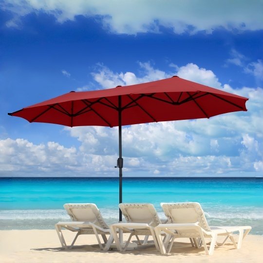 Double Center Umbrella