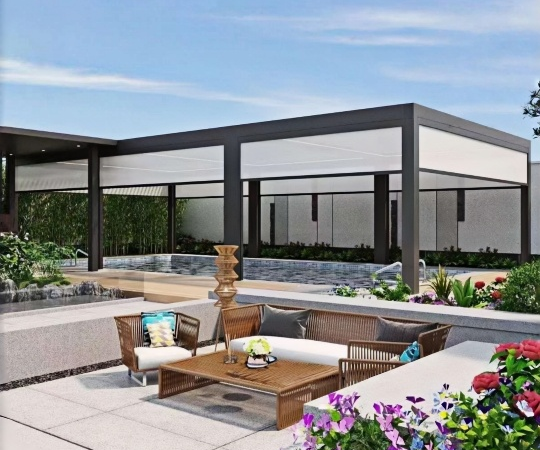 Foerstine Aluminum Pergola factory