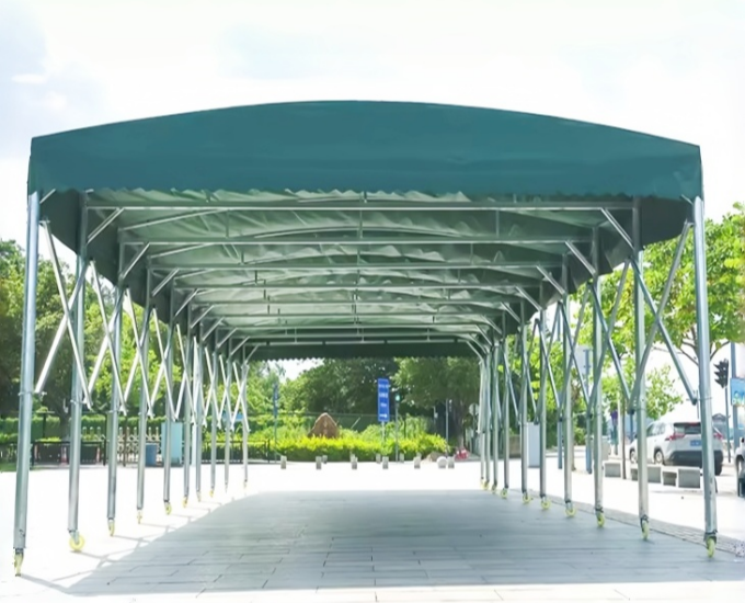 Manual Push-pull Tent