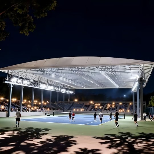 Push-pull Basketball Court Tent