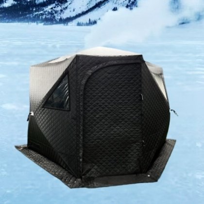 insulated ice fishing tent