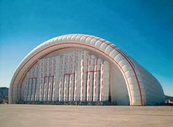 Inflatable Airplane Hangar