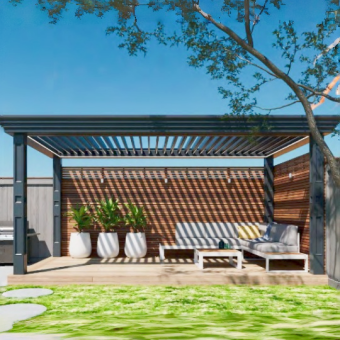 Aluminum Louvered Pergola​