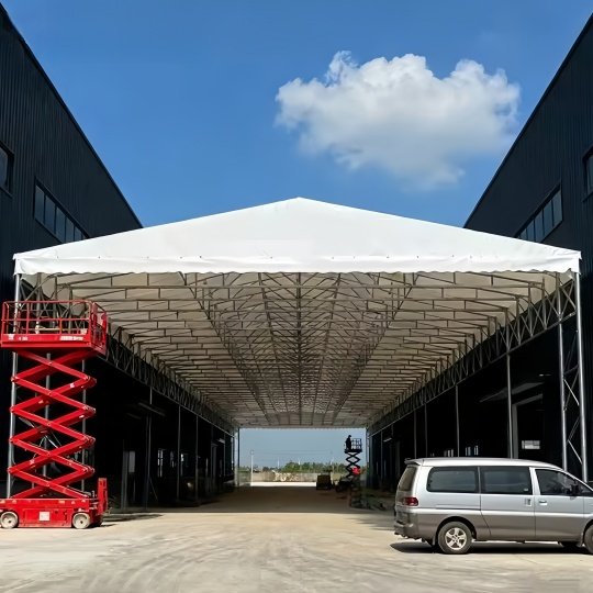 Push-pull Storage Tent