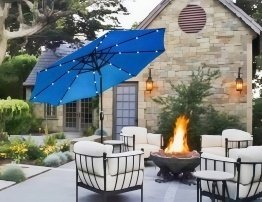 Center Umbrella with Light