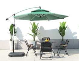 Hanging Umbrella Garden