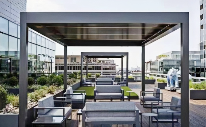 12 x 20 aluminum pergola​