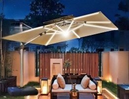 Roman Umbrella Patio