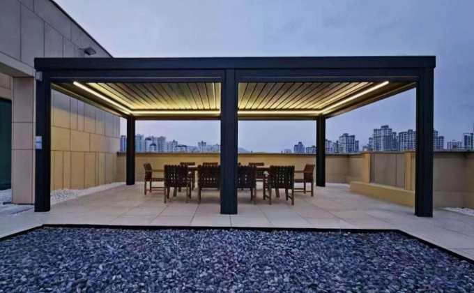 8 x 12 aluminum pergola​