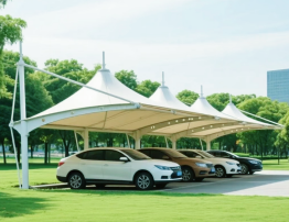 Pyramid Parking Shed Manufacturer