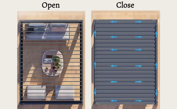 Pergola Aluminum Roof​