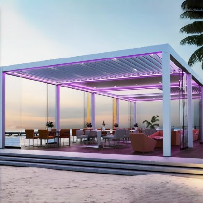 Restaurant Aluminum Pergola