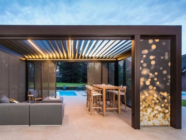 commercial aluminum pergola​