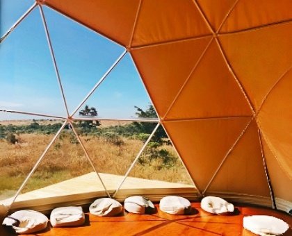 Geodesic Dome Glamping​