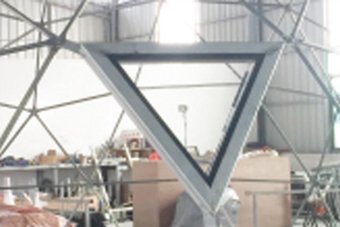 Triangle Glass Window for Geodesic Dome